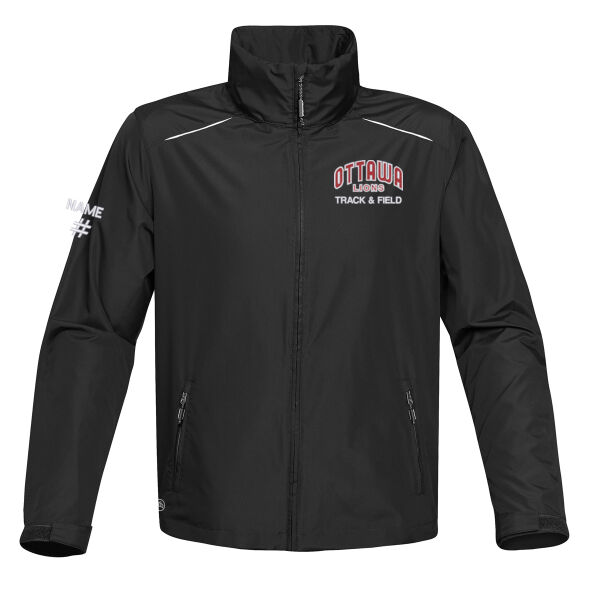 Nautilus Unisex Lions T&F Embroidered Performance Jacket Thumbnail
